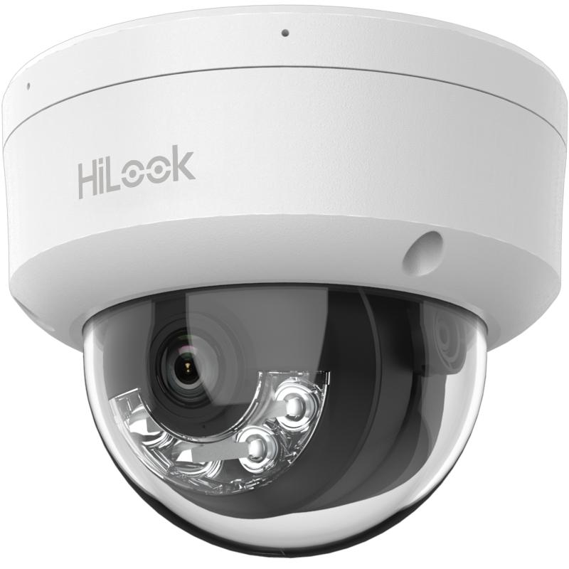 HIL033 – HiLook IPC-D129HA-LU 2MP 30m ColourVu with Audio POE Dome Camera